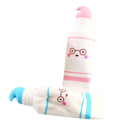 

Siaonvr Squishy Squeeze Stress Reliever Cartoon Cute Toothpaste Scented Slow Rising Toy
