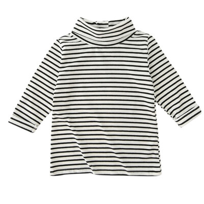 

Liva girl 5 Colors Autumn Baby Boy Girl Tops1Y-6Y Korea Fashion Long Sleeve Striped Print T-Shirts Spring Casual Kids Tops Tees