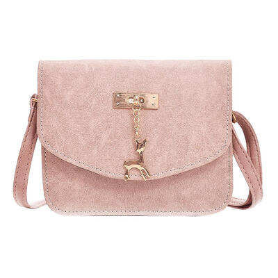 

Retro Women Messenger Crossbody Handbag PU Leather Simple Mini Shoulder Bag