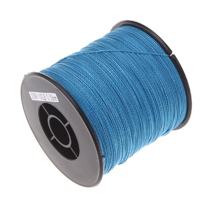 

300M 100LB 055mm Fishing Line Strong PE Braided 4 Strands Blue