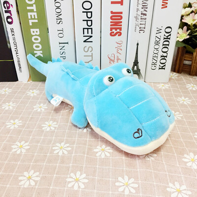 

Tailored Lovely Crocodile Pillow Stuffed Animal Toy Soft Plush Toy Doll Kids Gift Blue