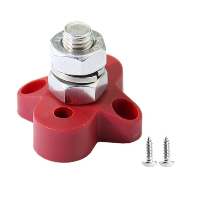 

Tailored 48V Bus Bar Dual M10 Heavy Duty Positive Power Distribution Studs Terminal Block