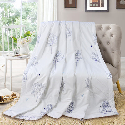 

luonixing Satin print summer quiltYushu Qiongzhi 14034