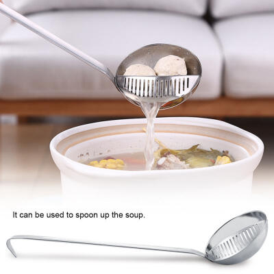 

Greensen Stainless Steel Durable Multifunctional Soup Ladle with Long Handle for Hotpot