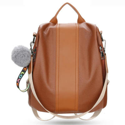 

2019 Hot Womens Bags Rucksack Faux Leather Shoulder Bag Satchel Handbag Backpack