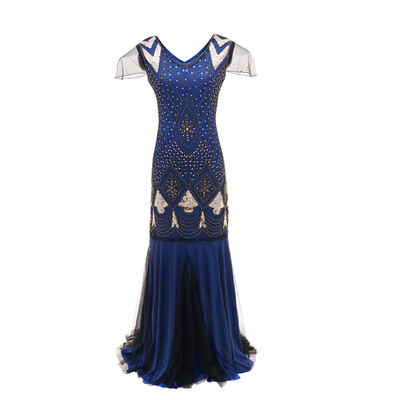 

〖Follure〗Women Vintage 1920s Bead Fringe Sequin Embellished Party Flapper Gatsby Dress