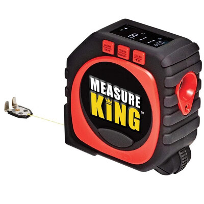 

Measure King3-in-1 high precision laser measuring ruler three in one LED digital display TV tape measure Blister packaging