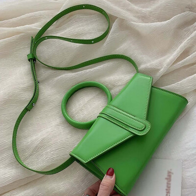 

Tailored Womens Fashion Handbags Small Square Bag Wild Messenger Bag Solid Color