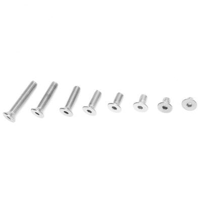 

Greensen 60pcs 1 Box M520\M56\M58\M510\M512\M516\M525\M530 Hex Socket Flat Head Screw Set