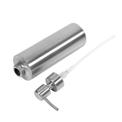 

Greensen 350ml Stainless Steel Soap Dispenser Kitchen Sink Faucet Bathroom Shampoo Box Soap Container