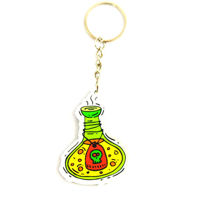 

Pumpkin Skull Elk Keychain Santa Claus Snowman Can Candy Punk Pendant Creative Personality Key Chain Halloween Christmas Gifts