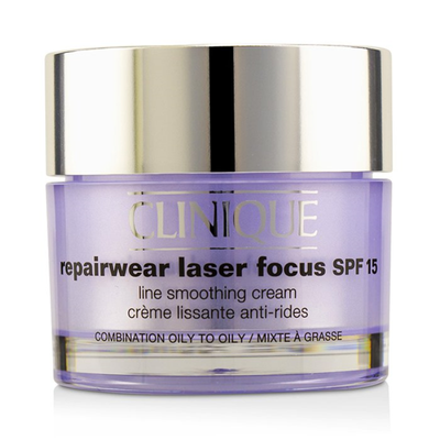 

CLINIQUE - Repairwear Laser Focus Line Smoothing Cream SPF 15 - Combination Oily To Oily 50ml17oz