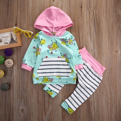 

Kids Baby Girls Warm Infant Romper Jumpsuit Bodysuit Hooded Clothes Outfit 0-3Y