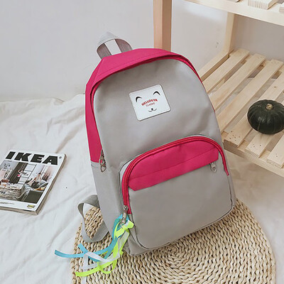 

New Fashion Womens Portable Backpack Casual Wild Cute Cat Pattern Backpack