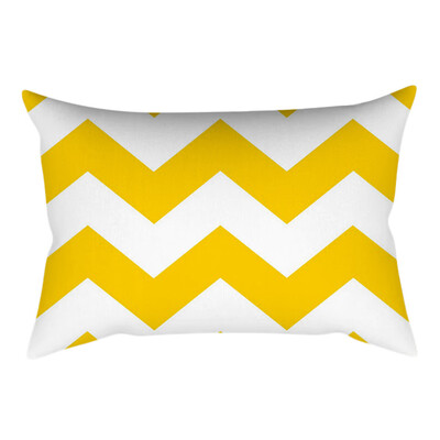 

〖Follure〗Pineapple Leaf Yellow Pillow Case Sofa Car Waist Throw Cushion Cover Home Decor