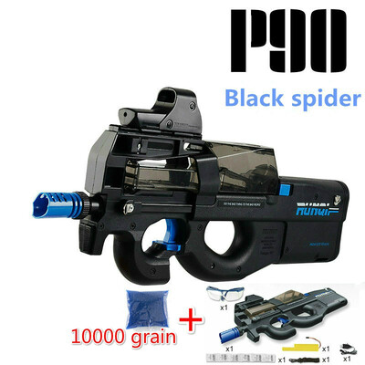 

P90 Electric Toy GUN Water Bullet Bursts Gun Graffiti Edition Live CS Assault Snipe Weapon Outdoor Pistol Toys lepin