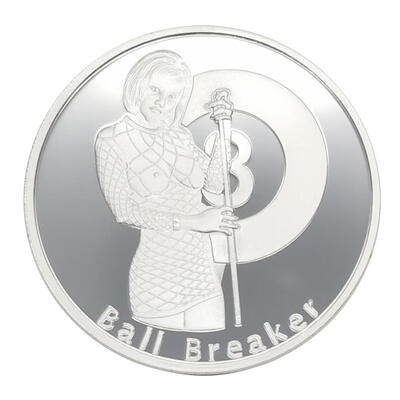 

Sexy Table Tennis Non-currency Bitcoin Commemorative Coin Art Collection