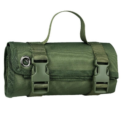

Outdoor Roll-up Canvas Mat Advanced Molle Camping Picnic Training Mat Non-Slip Rest