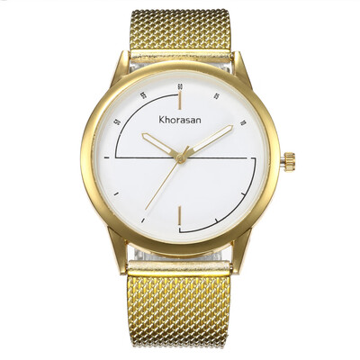 

Khorasan new ladies simulation plastic mesh belt creative watch fashion explosion models quartz watch female models