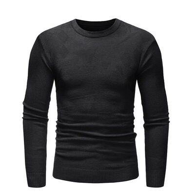 

Muscle Men Long Sleeve Casual Tops Shirts Slim Fit Knit T-shirt Casual Tee