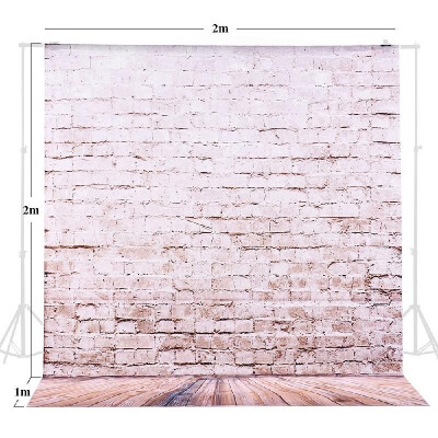 

Andoer 2 3m66 98ft Large Photography Backdrop Background Brick Wooden Floor Pattern for Baby Newborn Children Teen Adult Ph