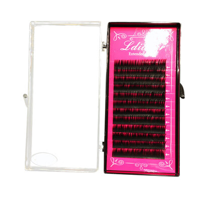 

〖Follure〗Mink Black Lashes Tray Lash Extension Pro Curl B C D Set Individual Eyelash