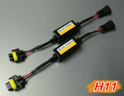 

Car H1-H11 9005 LED Headlight Canbus Anti Flicker Resistor Canceller Decoder