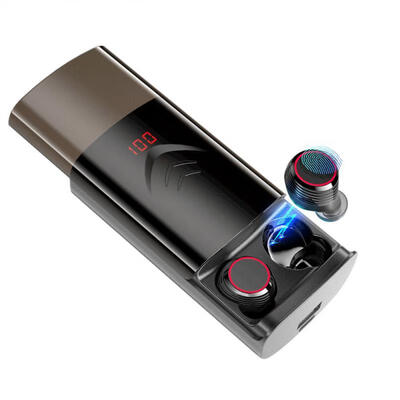 

T9 TWS Wireless Bluetooth 50 Waterproof Sports Headset Earphone Stereo HIFI Noise Reduction Earbuds With 6000mAh Charging Case