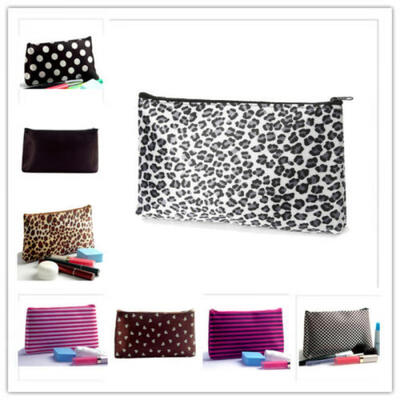 

Women Makeup Bag Zipper Cosmetic Purse Lady Small Washroom Bag Organizer Newly