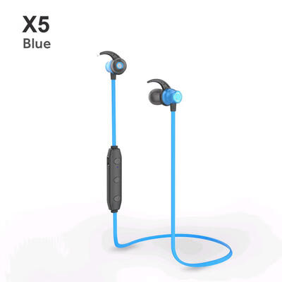 

X5 Wireless Bluetooth Earphone Waterproof Stereo Headset Neck-mounted In-ear Headphone With Microphone For Outdoor Sports