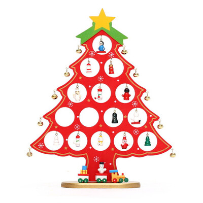 

Tailored Christmas tree Santa Claus Snowman Wooden Swing Decoration Decoration
