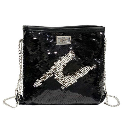 

Sequins Shoulder Crossbody Handbags Women Shiny Chain Messengers Casual Bag