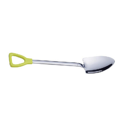 

Shovel Shaped Teaspoons Long Handle Stainless Steel Tableware Coffee Sugar Ice Cream Dessert Spoons Spade Forks Lovely Kitchen Too