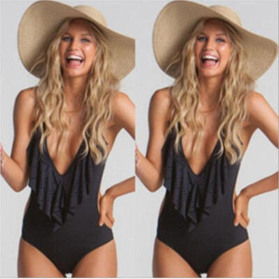 

2017 Women&39s Swimwear One Piece Swimsuit Monokini Push Up Padded Bikini Bathing
