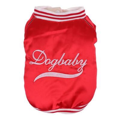 

Autumn Winter Pet Clothes Warm Letter Puppy Dog Sports Clothing Outfits