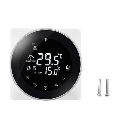 

Voice Control WiFi Thermostat LCD Digital Electric Heating Temperature Controller Programming NTC Sensor Thermostat