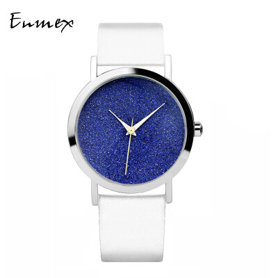 

Enmex Water Green Ice Blue Star Temperament Womens Watch Beautiful Simple Design Watch