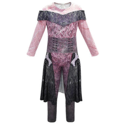 

Descendants 3 Audrey Mal Costume Jumpsuit Halloween Cosplay Lovely Dress Outfits