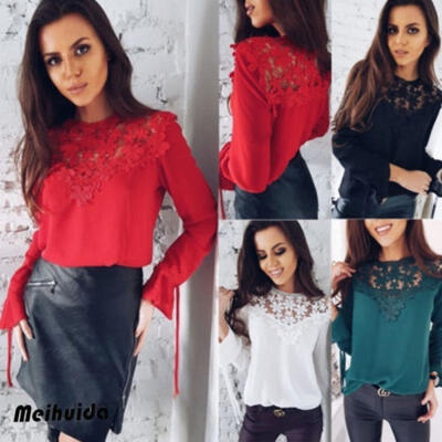 

Fashion Women&39s Ladies Long Sleeve Loose Blouse Casual Shirt Summer Tops T-Shirt