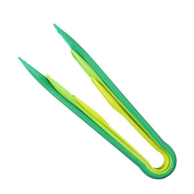 

3PcsSet Colorful Food Clip Plastic Bread Tongs Cake Vegetable Salad Clamp Kitchen Tools