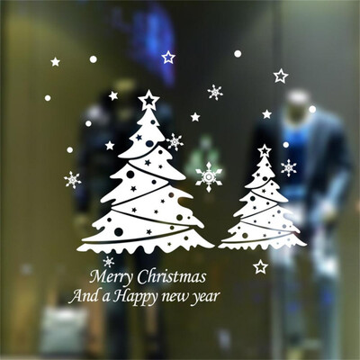 

Tailored Merry Christmas Tree Wall Stickers Vinyl Home Wall Decor Decals