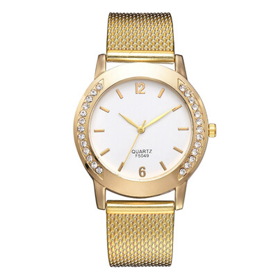 

Xr3111 Trendy Alloy Quartz Watch with Gold Quartz Watch on Both Sides
