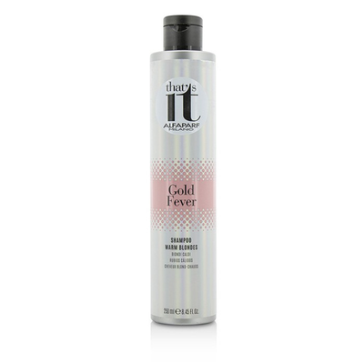 

ALFAPARF - Thats It Gold Fever Shampoo For Warm Blondes 250ml845oz