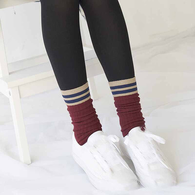 

Lady High Running Stretch Elastic Hosiery Printed Soft Athletic Breathable Socks