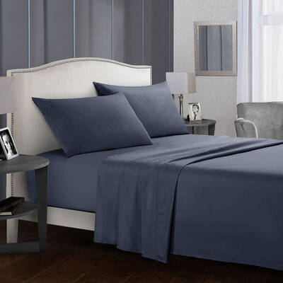 

Gobestart Bed Sheet Set Super Soft Microfiber Luxury Sheets 16 Inch Deep Pocket Wrinkle An