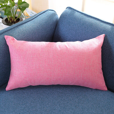 

〖Follure〗Rectangle Cushion Cover Silk Throw Pillow Case Pillowcase