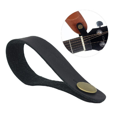 

Acoustic Guitar Neck Strap Button Headstock Adaptor Synthetic Leather