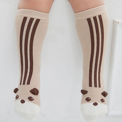 

Cotton Animal Baby Knee Socks Hosiery Warm Anti Slip Socks Baby Boy Girl Kids Rubber Sole Socks