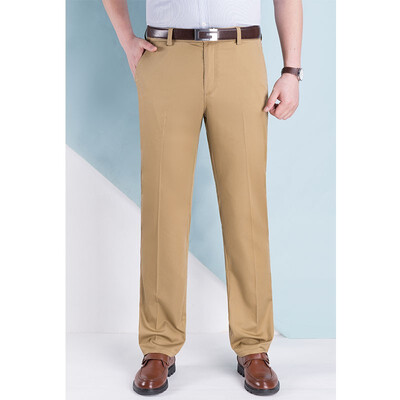 

WENGUANGUO summer thin section cotton casual pants men free hot high waist straight loose casual pants male 7956
