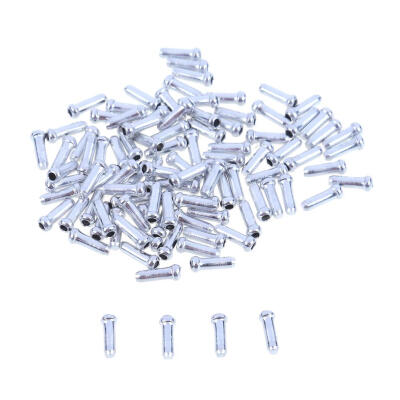 

100pcs Aluminum Bike Bicycle Brake Shifter Inner Cable Tips Wire End Cap